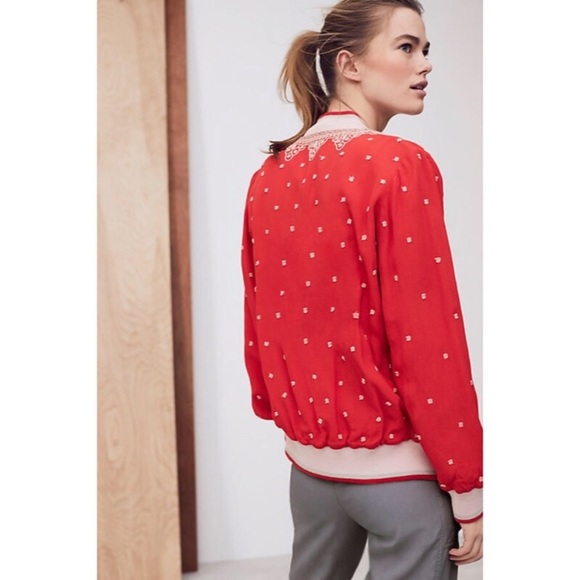 Anthropologie Conditions Apply embroidered jacket - Picture 3 of 6